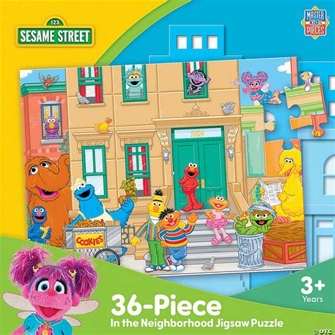 MasterPieces 36 Piece Sesame Street Puzzle for Kids - In the ...