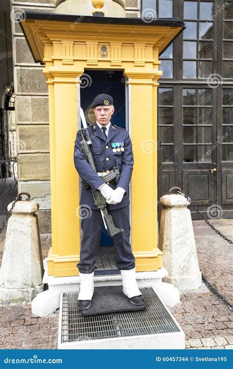 STOCKHOLM,SWEDEN - JULY 05,2015 Royal Guards,Main Guard At Palace Is Carried Out By Units Of ...