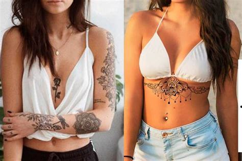 Top 48 Tatuajes Para El Pecho Mujer Abzlocal Mx