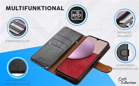 Case Collection für Motorola Moto G13 G23 G53 5G Hülle Leder