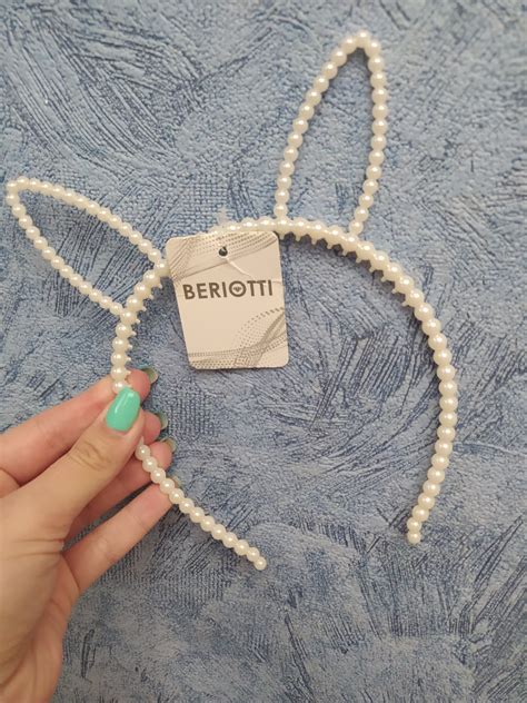Ободок для волос Beriotti Детский с ушками | отзывы