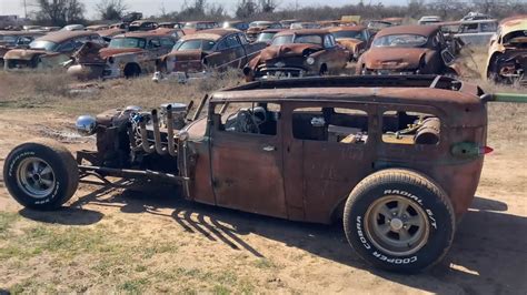 JUNKYARD Built RAT ROD Browne Auto Salvages 1930 Ford Model A 4 Door