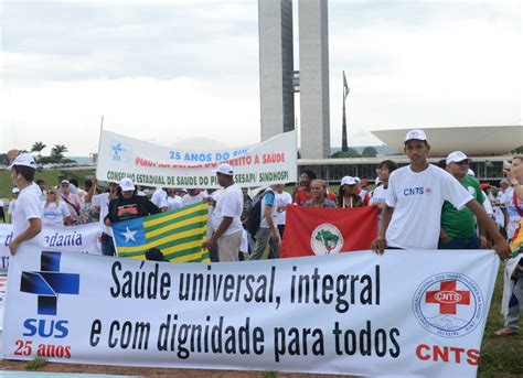 Fotos Ato Em Bras Lia Lan A Campanha Em Defesa Do Sus