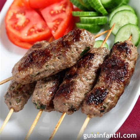 Receta De Kafta O Kofta Brocheta Libanesa