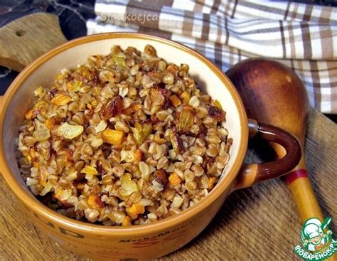 Гречка с морковью и луком – кулинарный рецепт