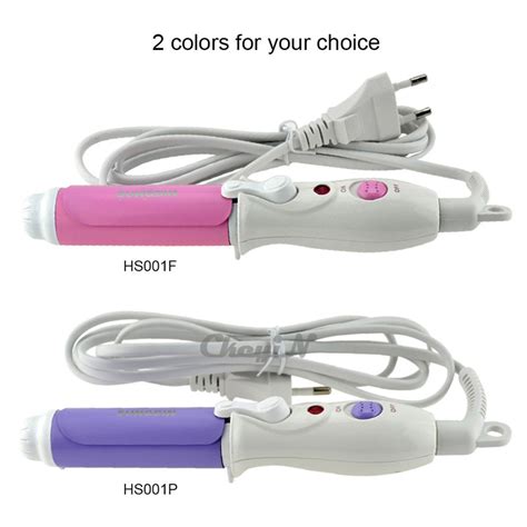 Portable Hair Curlers Rollers Electric Hair Styling Tool Mini Travel Curling Iron 100 240v Hair