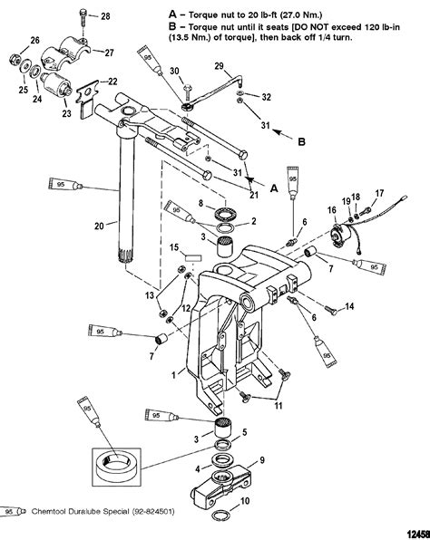 Mercury Mercury Dfi G Thru T Swivel Bracket