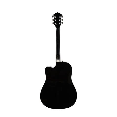 Fender FA 125CE Dreadnought Electro Acoustic WN Black Secondhand