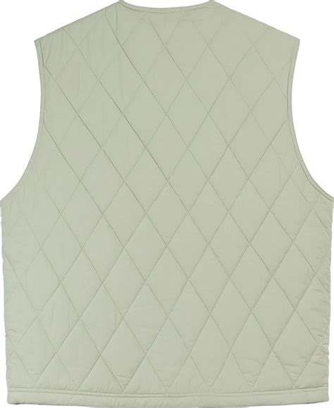 Buy Stussy Diamond Quilted Vest Sage 115637 Sage Goat
