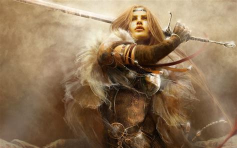 Woman Warrior Beautiful Viking Girl Hd Wallpaper Pxfuel