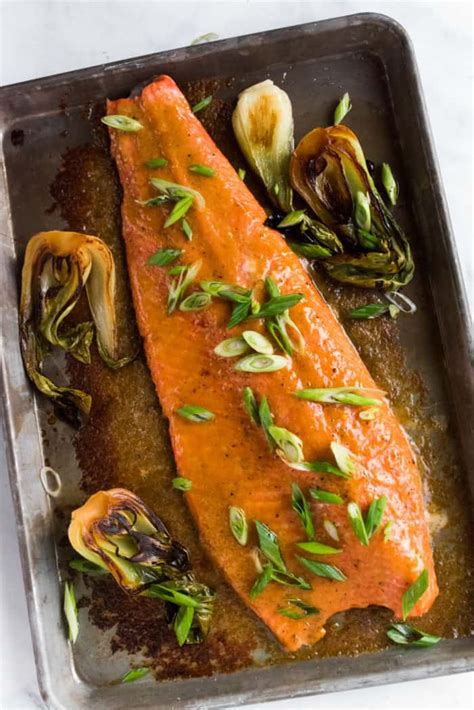 Baked Maple Miso Salmon Reluctant Entertainer