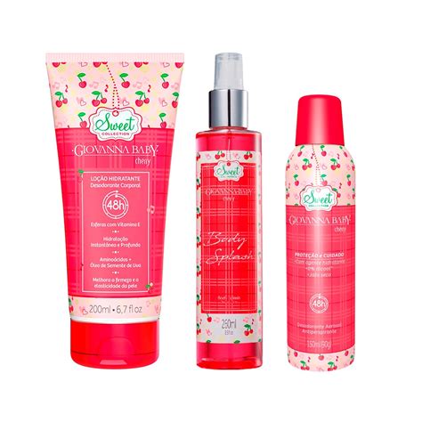 Giovanna Baby Kit Un Un Hidratante Un Body Splash Un