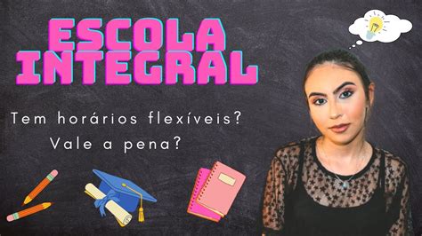 Como Estudar Em Escola Integral Vivi Souza Youtube