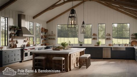 Stunning Red Barndominium Designs And Ideas