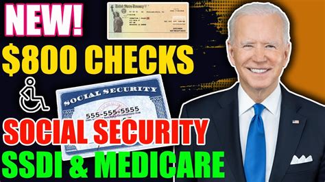 Breaking News Just Released 800 Checks For Social Security SSDI