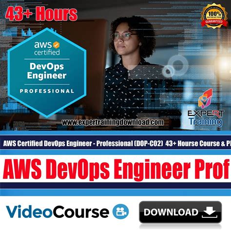 Aws Certified Devops Engineer Professional Dop C02 43 Hours Course