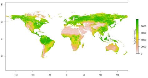 Global Vegetation Greenness NDVI From AVHRR GIMMS 3G 1981 2022