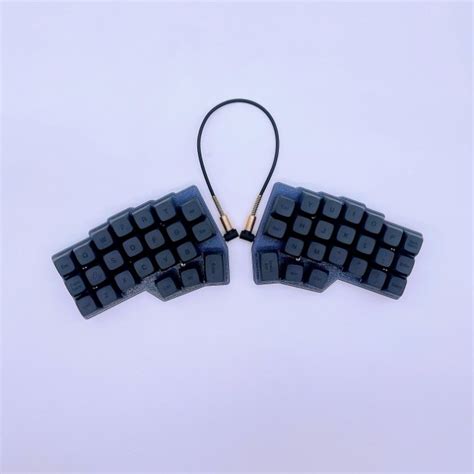 Corne Sw Two Handed Split Qmk Split Hot Swappable Rgbvial Left And Right Hand Keyboard Kit