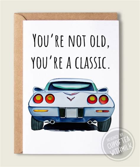 Corvette Birthday Wishes