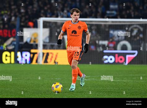 Nicolo Barella Of FC Internazionale In Action During The Serie A Match