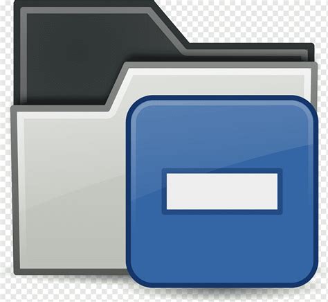 Directory Computer Icons Document Folders Blue Angle Rectangle Png