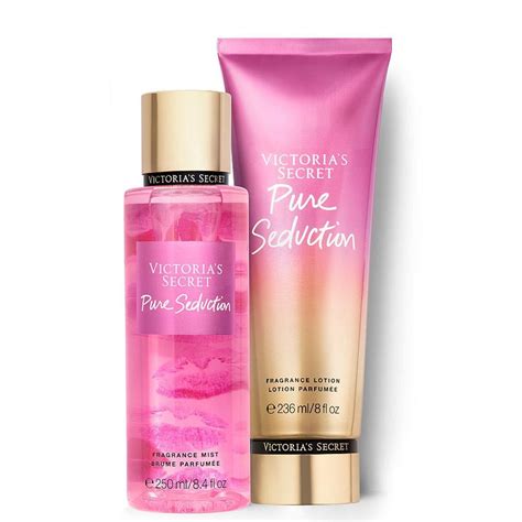 Hidratantes Da Victoria's Secret - Kit creme hidratante + body splash victoria's secret pure seduction ...