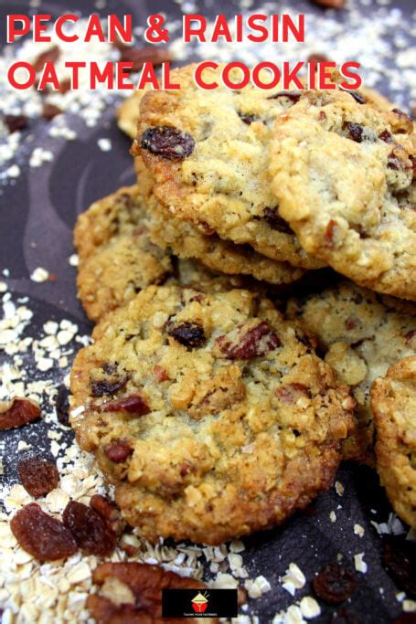 Pecan And Raisin Oatmeal Cookies Lovefoodies