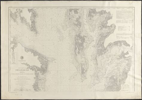 Chesapeake Bay Sheet No 3 Potomac Entrance Tangier And Pocomoke