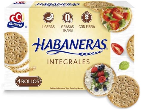 Gamesa Habaneras Mexican Integral Wheat Cracker Cookies 1