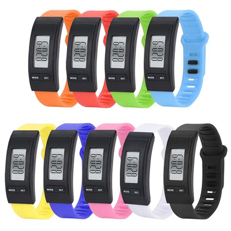 Buy Sports Run Step Watches Bracelet Pedometer Calorie Counter Digital