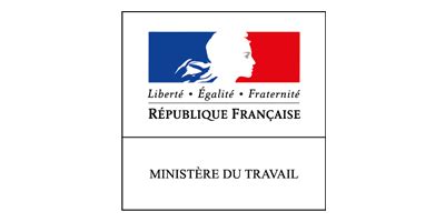 Logo Min Travail X France Active Auvergne