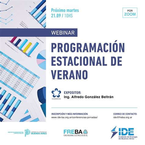 Programación Estacional de Verano 2021 2022 IDE