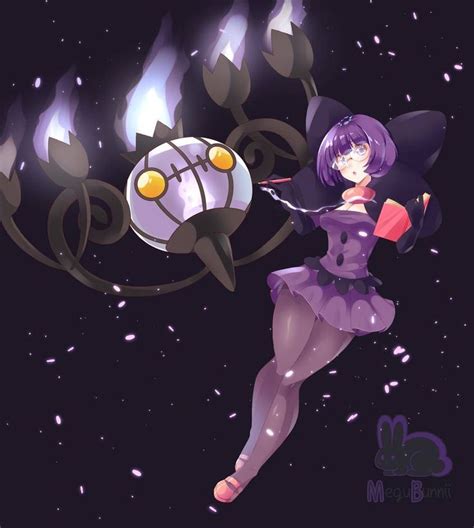 Unova Shauntal By Megubunnii On Deviantart Ghost Pokemon Anime