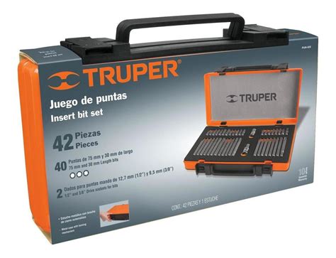 Juego De Puntas 42 Piezas Truper MUNDO TOOL