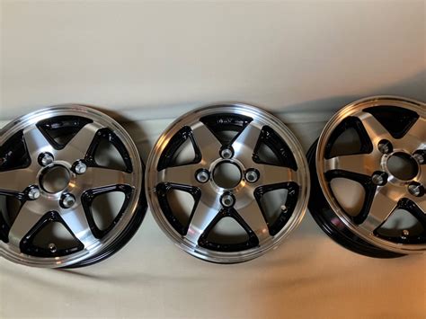 HOT STUFF 12インチ 4穴 100 4B ヴァレット アンクレイ ブラックポリッシュ ホイール単品 4本セット タイヤホイール専門店 ミクスト 通販 Yahoo ショッピング