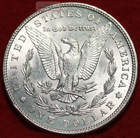 Uncirculated Silver Morgan Dollar S H