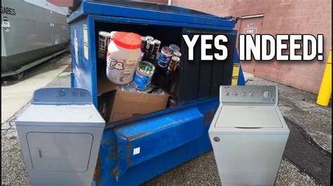 Dumpster Diving For Food And Curbside Scrap The Critter Cam YouTube