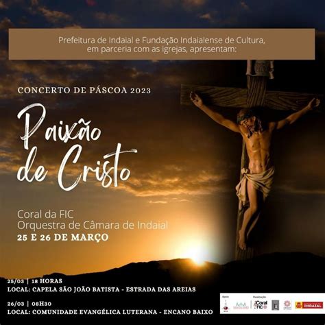 Concerto Da Paix O De Cristo Funda O Indaialense De Cultura