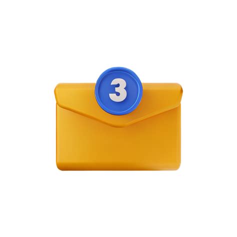 Mail 3d Rendering Icon Illustration 28587276 Png