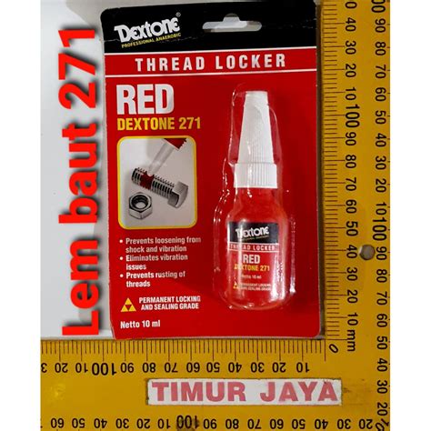 Jual DEXTONE THREAD LOCKER 271 LEM BAUT Loctite 50ml Shopee Indonesia