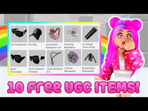 How To Earn Free Ugc Items Easy Free Roblox Ugc Youtube