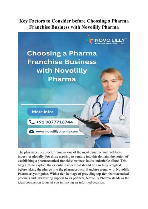 Ppt Key Factors To Consider Before Choosing A Pharma Franchise