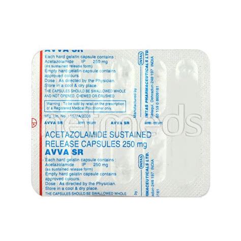 Avva Sr Capsule 10s Price Uses Side Effects Netmeds