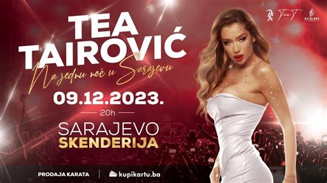 Tea Tairovic 09 12 2023 Koncert Na jednu noć u Sarajevu