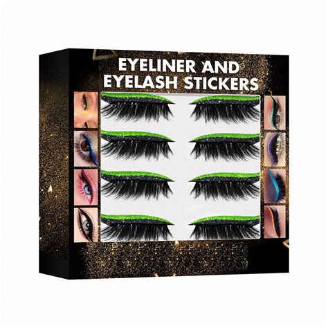 Aasfjeg Halloween Extension Strips D False Eyelashes Curling