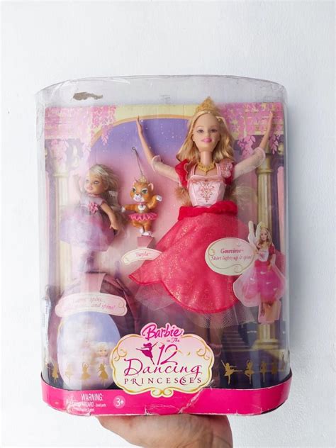 2006 12 Dancing Princesses Barbie NRFB J8887 Mint Box 43 OFF