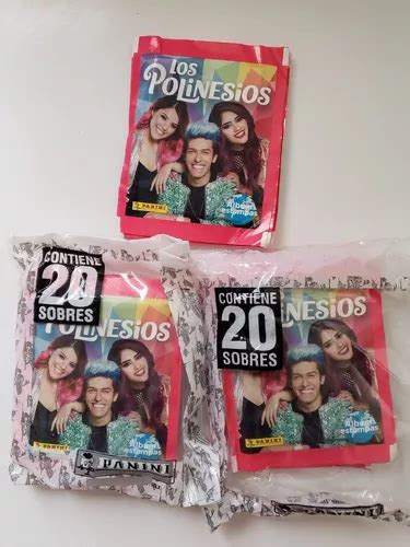 50 Sobres De Estampas Album Vacio Polinesios Panini 2019 En Venta En