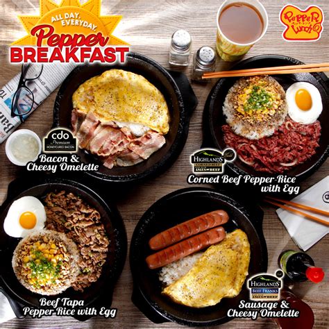 Pepper Lunch All Day Breakfast Promo Philippine Primer