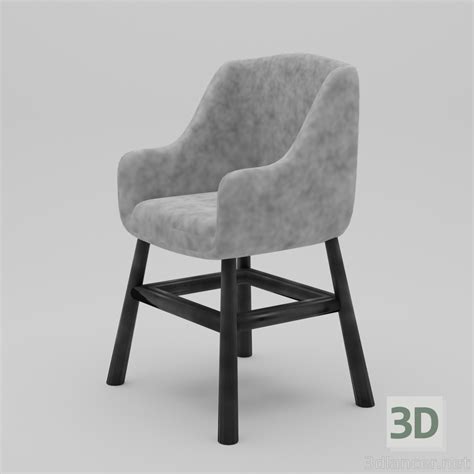 3d Model Easy Chair 79660