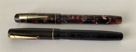 Swan Mabie Todd Self Filler And Mentmore Auto Filler Fountain Pens